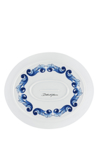 Fiore Blu Mediterraneo Small Oval Serving Plate